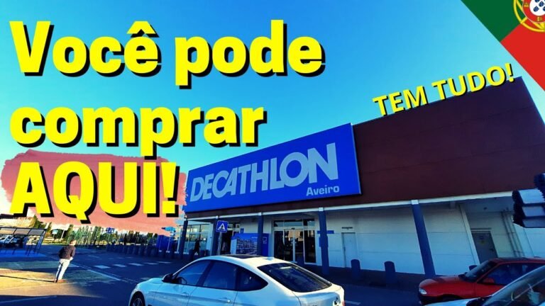 Fui na DECATHLON PORTUGAL 🇵🇹 | Dia de compra *MUITO BARATO* #portugal2022 #Decathlon