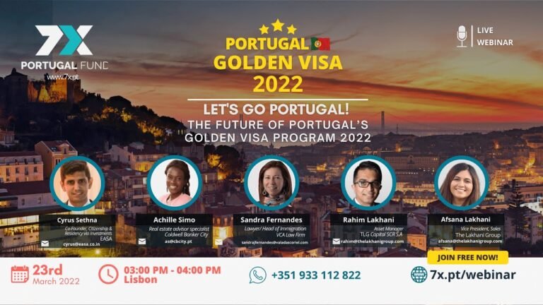 Future of Portugal Golden Visa Program – 7X Fund Golden Visa 2022 Future of Portugal Golden Visa Program – 7X Fund Golden Visa 2022