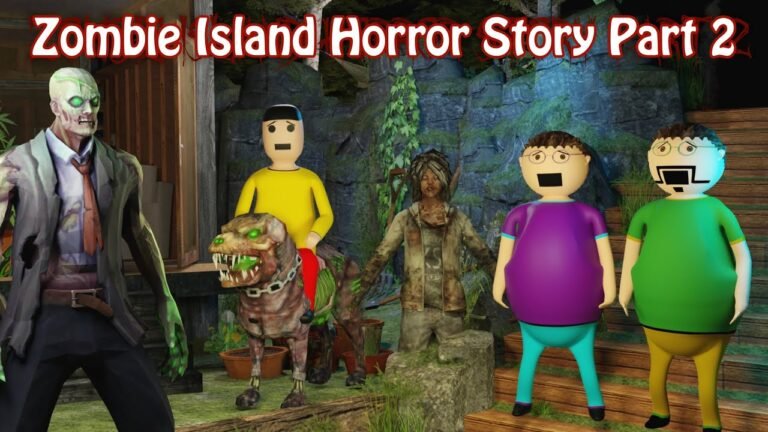 Gulli Bulli Zombie Island horror story Part 2 || Zombies Horror Story Short Film || Make Joke Horror