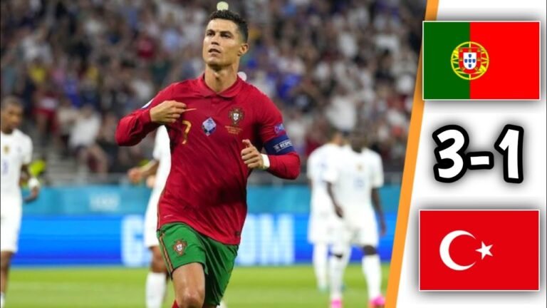 Highlight Portugal VS Turkey (3-1) – Play Off World Cup Qualifier 2022