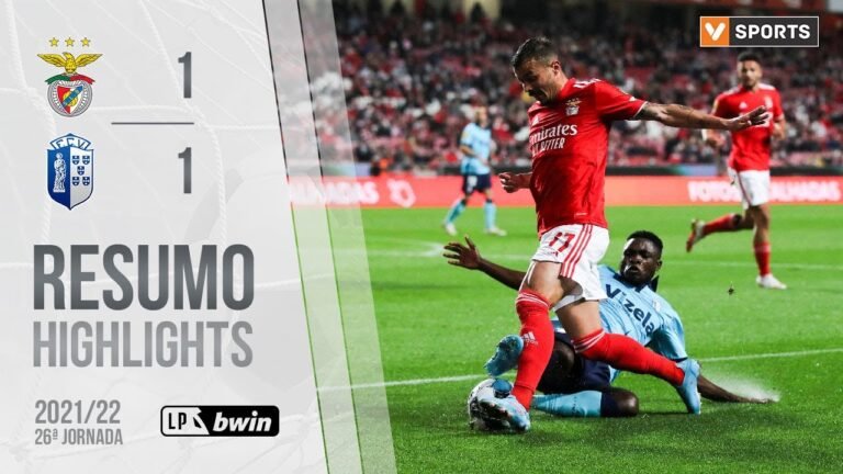 Highlights | Resumo: Benfica 1-1 FC Vizela (Liga 21/22 #26)