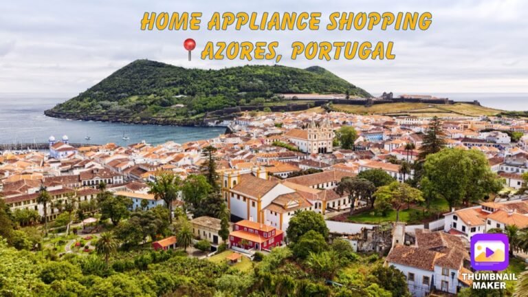 Home Appliance Shopping in Terceira, Azores Portugal