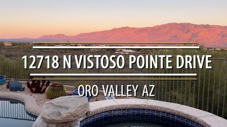 Home For Sale in Oro Valley, AZ 12718 N Vistoso Pointe Drive