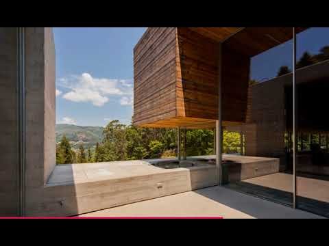 House in Portugal Uses Steep Slope to Its Advantage