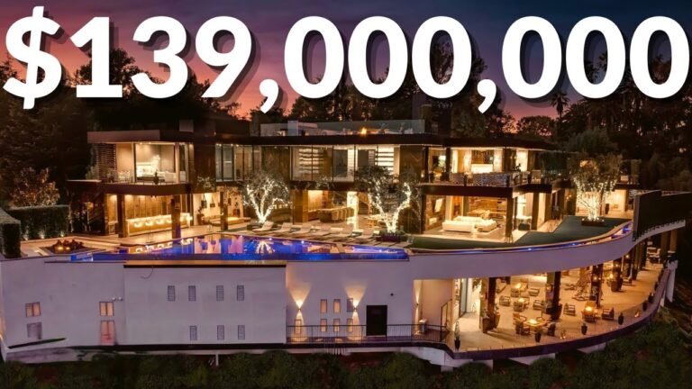 Inside a $139 Million Mega Mansion With a 6000 sqft Nightclub | Los Angeles Luxury Home Tour