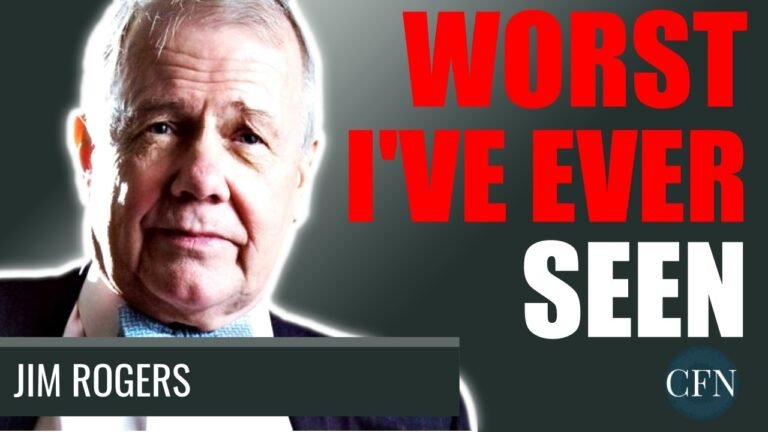 Jim Rogers: Worst I've Ever Seen