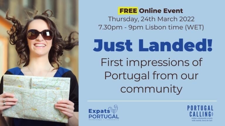 Just Landed, Just Looking: First Impressions of Portugal from the Expats Portugal Community