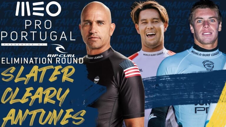 Kelly Slater, Connor O'Leary, A. Antunes MEO Pro Portugal – Elimination Round FULL HEAT REPLAY