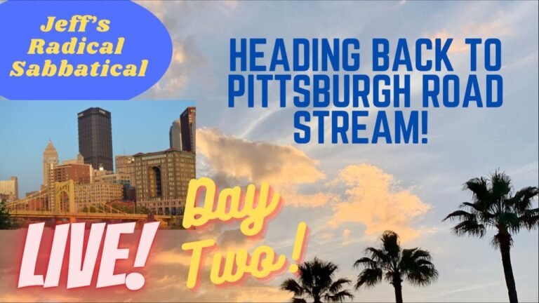 🔴LIVE: Road-trip to Pittsburgh Part 2 | 3/11/2022