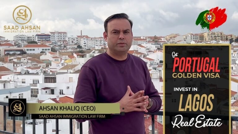 Lagos Real Estate Property Tour in Portugal by Ahsan Khaliq | Saad Ahsan Immigration Law Firm