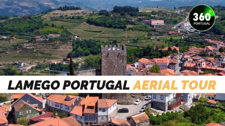 Lamego Portugal Aerial Tour