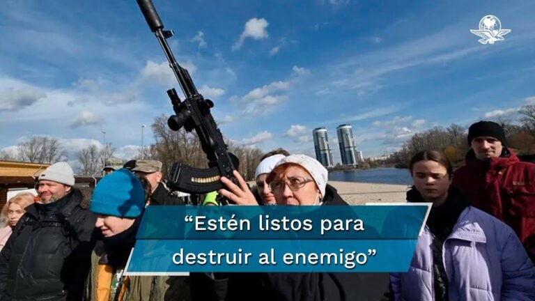 Llamado desesperado: Ucrania pide a civiles tomar las armas contra enemigos rusos