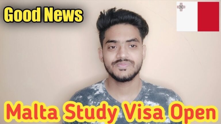 Malta 🇲🇹 Study Visa Big Update Open Now ✅ Malta New Update | Malta Visa | Non Eu In Europe | VFS