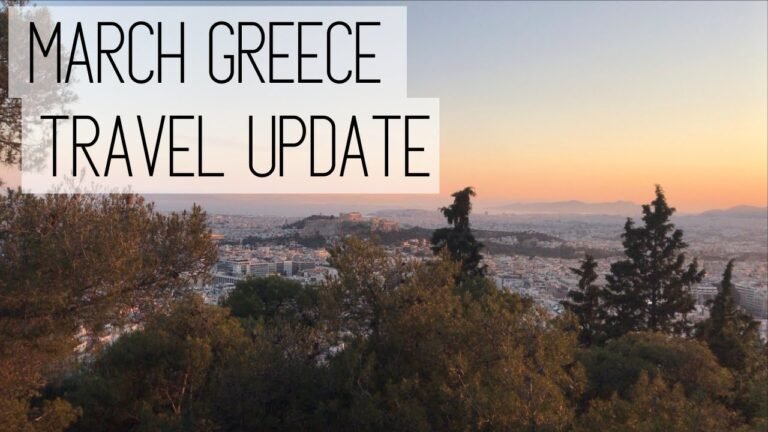 March Greece Travel Restrictions | Greece Travel