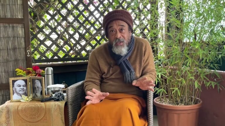 Meeting Mooji @ Monte Sahaja in Portugal, january 2022