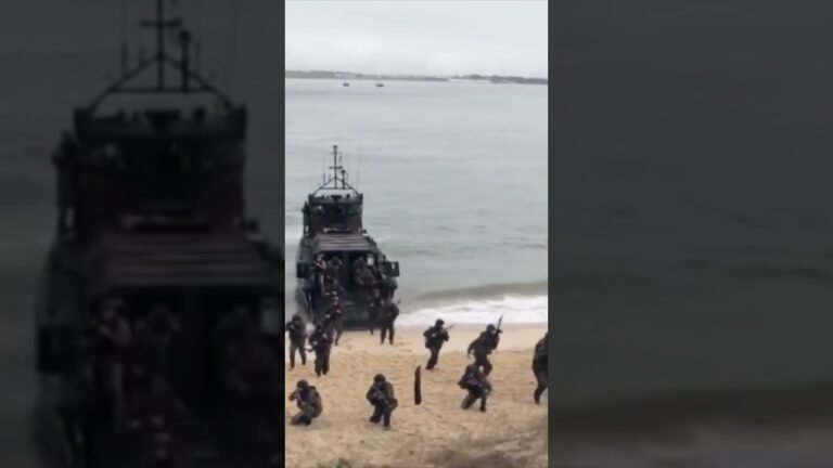 NATO Allies Invade Portugal Beach   Landing Operation 05