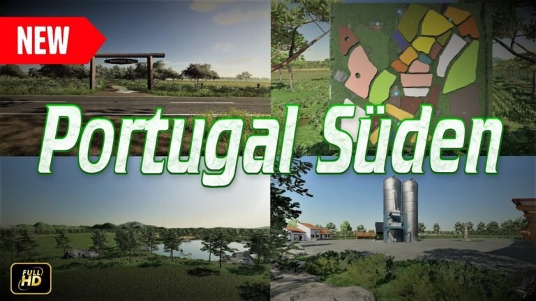 🆕NEW MAP: Portugal Süden✅ [LS22] ⭐️FÜR PS4 / PS5 / XBOX / PC #134