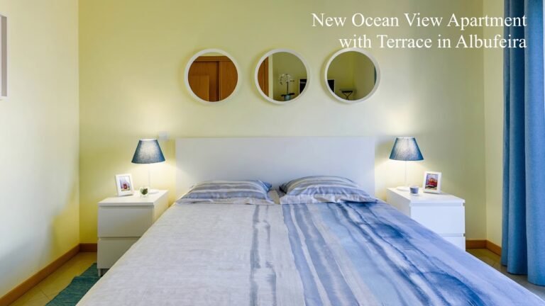 New Ocean View Apartment with Terrace in Albufeira, Portugal