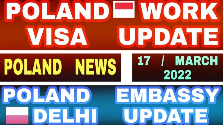 Poland Visa For Indian | VFS Poland Update | Poland Embassy Delhi | Poland Visa Rejection | Poland