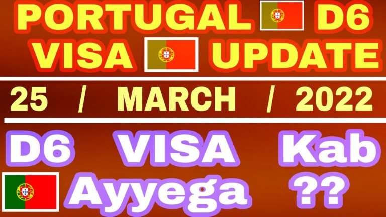 Portugal D6 Visa For Indian | Portugal D6 Visa Update | portugal d6 visa 2022 | Khanna Visa Advice