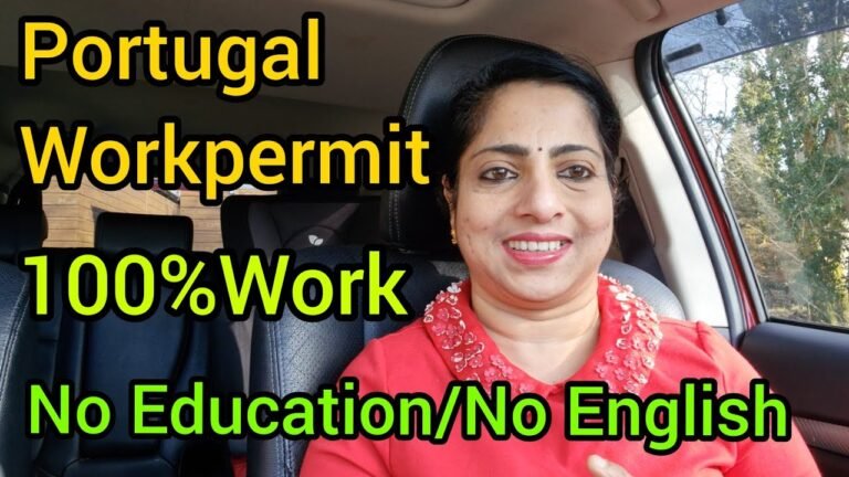 Portugal Free work Visa 2022 for Indians | Portugal Free work Visa 2022 | Bindu's Dream World