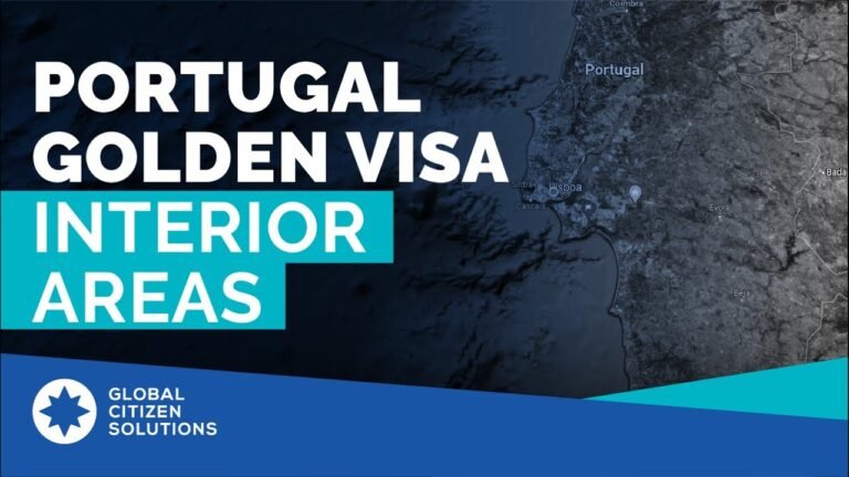 Portugal Golden Visa 2022 Interior Areas