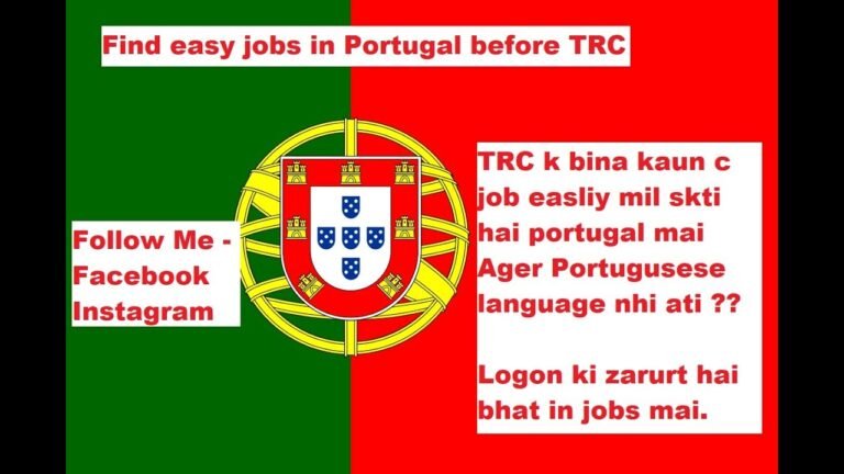 Portugal Immigration Update | Easy Jobs in Portugal Before TRC | How to Find Jobs | 1st Email Update
