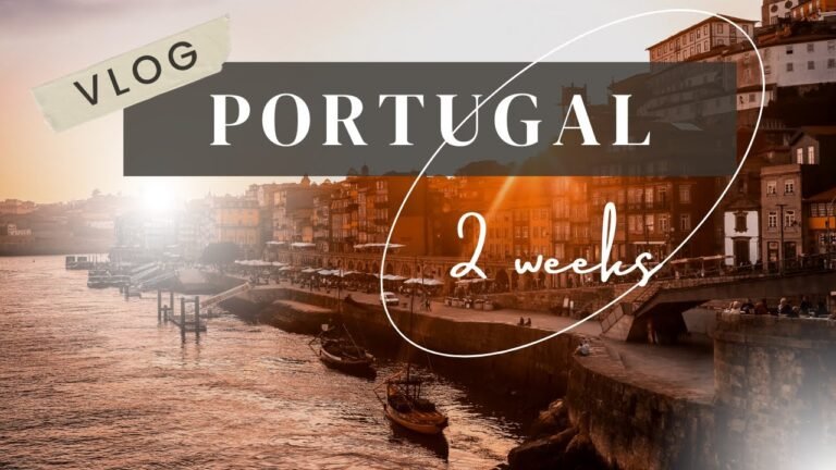 Portugal Travel Vlog | 2 weeks in Lisbon, Porto & Algarve