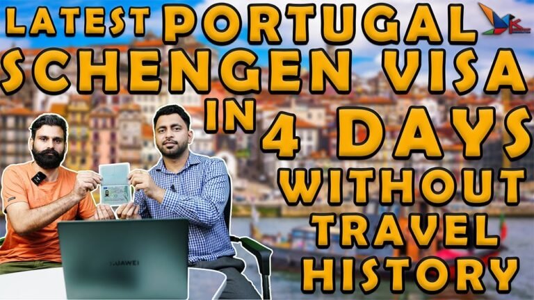 Portugal Visa in Labor Profession || Portugal – Schengen Visa in 4 Days Without Travel History 2022.