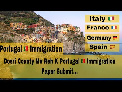 Portugal 🇵🇹 immigration document dosri county me rah k portugal k paper jama karwna waly ￼