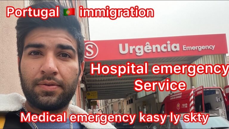 Portugal immigration | how to get emergency service in hospital