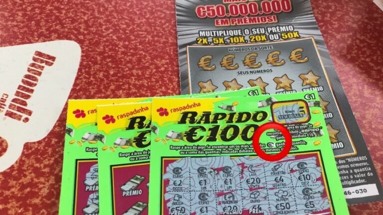 Portugal lottery tickets. 50x and rapido 100