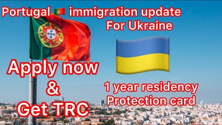 Portugal 🇵🇹 start giving 1 year TRC protection card to Ukrainian