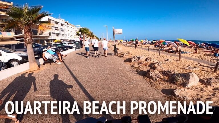 Quarteira Beach Promenade Portugal – Summer 2021