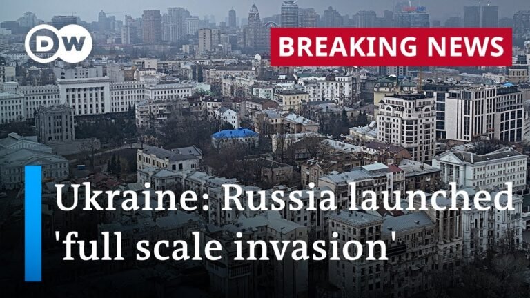 Russia launches military attacks on Ukraine | DW News