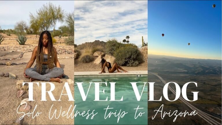 SPEND A WEEK WITH ME A SOLO TRAVEL VLOG | ARIZONA SOLO TRIP CIVANA WELLNESS SPA & RESORT