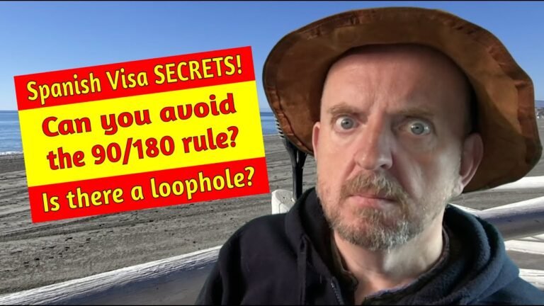 Spanish Visa Secrets! Is there a loophole to avoid the 90/180 rule?!