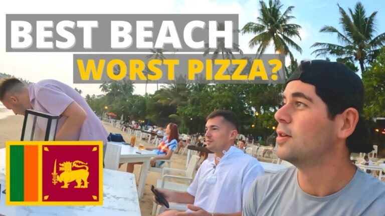 Sri Lanka's Best Beach, but Worst Pizza?