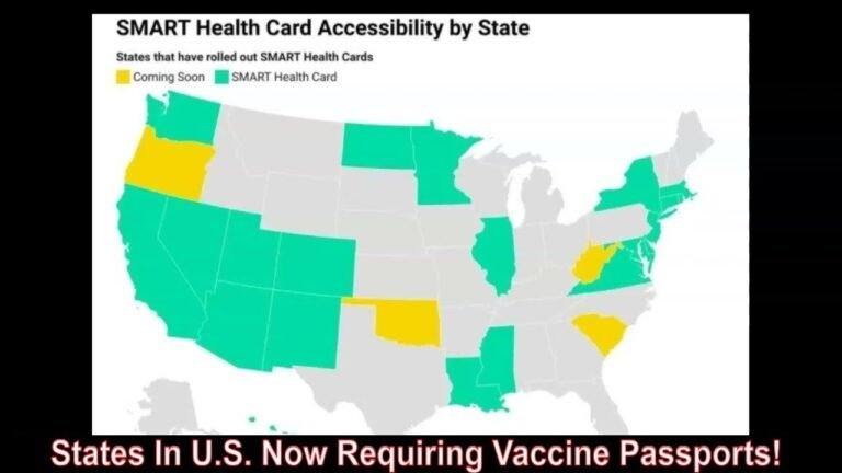 States In U.S. Start Requiring Vaccination Passports!