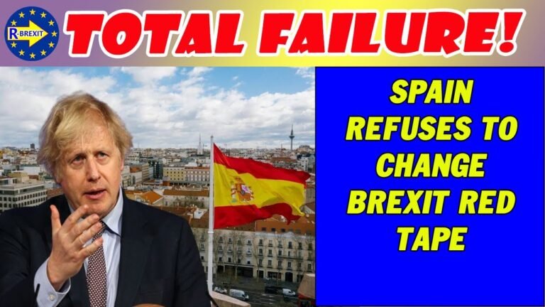 Total failure! Spain refuses to change Brexit red tape, British expats lean towards mass exodus