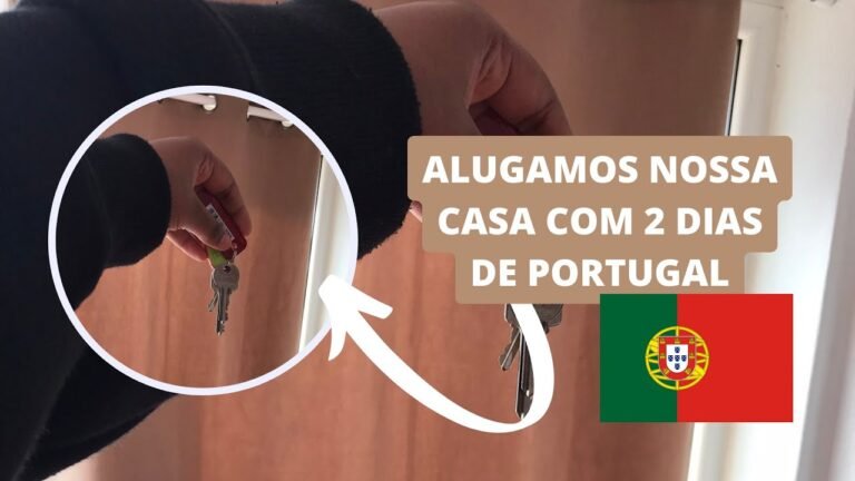 Tour pela nossa casa em portugal + Dicas #arrendamento #imigrante #portugal