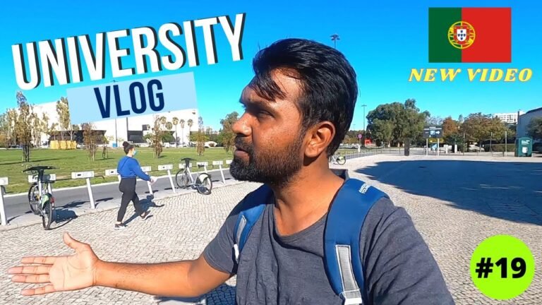 University Tour in Lisbon Portugal University Vlog | Europe ki University | EP 19