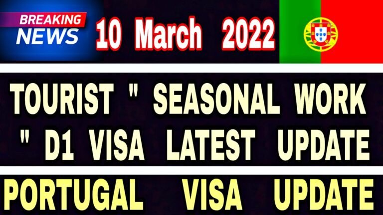 Vfs Portugal Update |Portugal Immigration Update 2022 | Portugal Visa For Indian | Portugal Visa