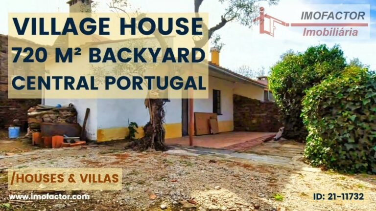 🏡 Village House with Backyard For Sale | Central Portugal | €90000