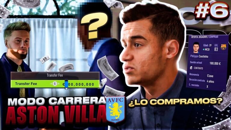 🔥 ¡NUEVOS FICHAJAZOS de INVIERNO! FIFA 22 MODO CARRERA – Aston Villa #6