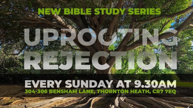 17th APRIL 2022 – Adult Bible Hour – Pst Success – (#11) Uprooting Rejection Series