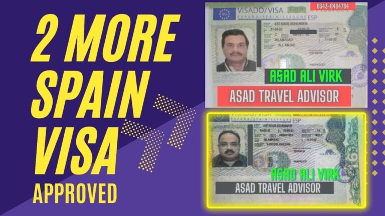 2 More Spain Visa Approved ☑️ | Double Success 🇪🇸| Highest Schengen Visa Ratio in Pakistan