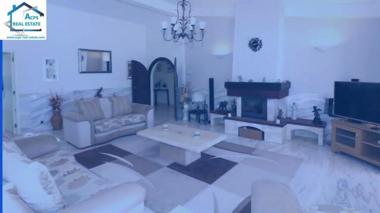 A Large single storey, 5 bedroom villa well maintained with sea views.  ACPS Real Estate