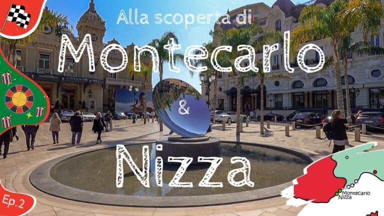 Alla scoperta di Montecarlo e Nizza! 🚌La Costa Azzurra in Camper🚌 Tra la pista di F1 e il Casinò!