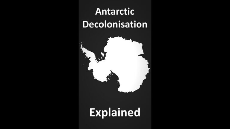 Antarctic Decolonisation Explained #shorts Antarctic Decolonisation Explained #shorts